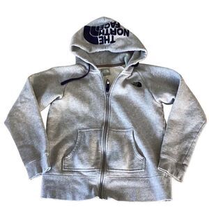 The North Face Full Zip Hoodie Sweatshirt Jacket Youth Large 12
